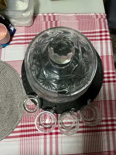 Poncheira cristal