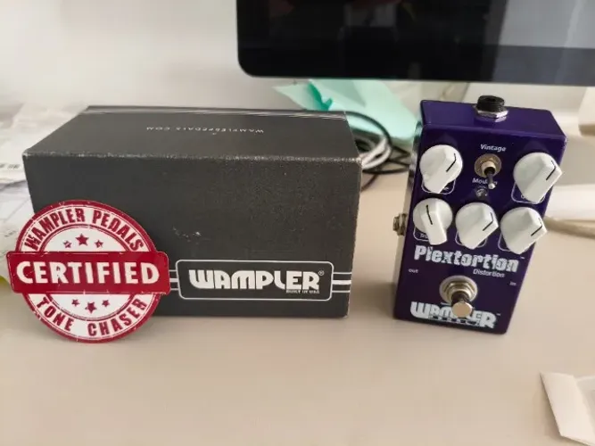 Pedal Wampler Plextortion Distortion lindo