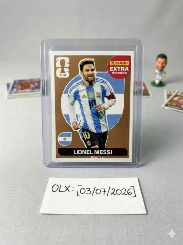 Figurinha legend do Messi e FLORIAN WIRTZ da Alemanha da copa do mundo de 2026