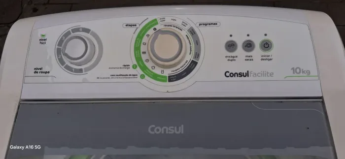 Lavadora Consul 10kg conservada