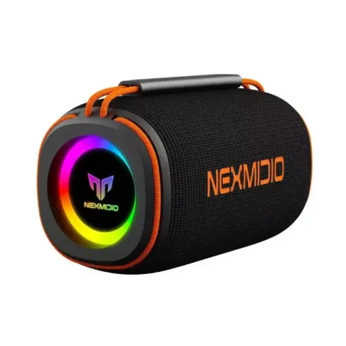 Caixa de som Bluetooth portátil com iluminação RGB potência de compatível com TWS entrada 