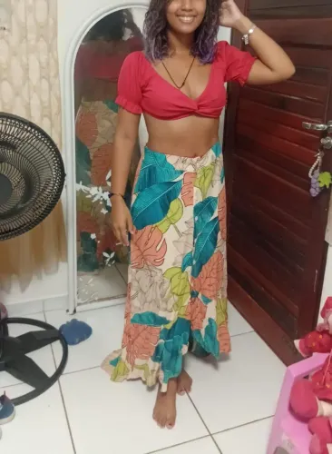 Saia estilo sereia nova