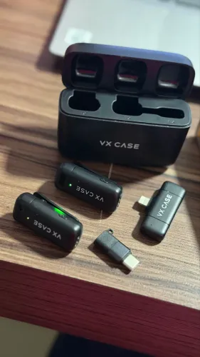 Microfone Lapela Vx Case
