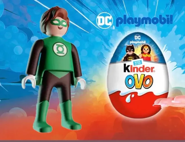 PLAYMOBIL DC KINDER - LANTERNA VERDE