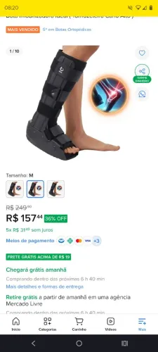 Bota ortopédica