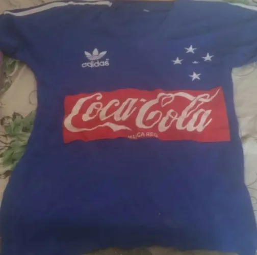 Camisa Retrô Cruzeiro X Coca-Cola 1987