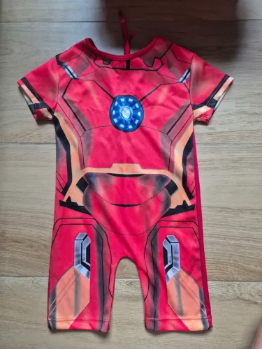 Fantasia infantil homem de ferro 