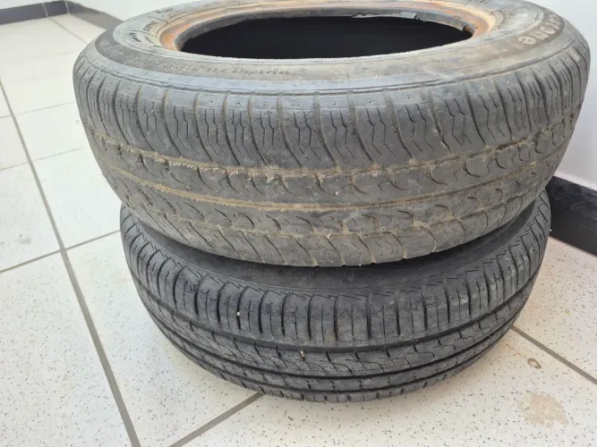 Par de pneus Pirelli 175/70 aro 14 (meia vida)
