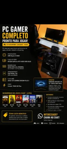 Pc gamer Aceito proposta