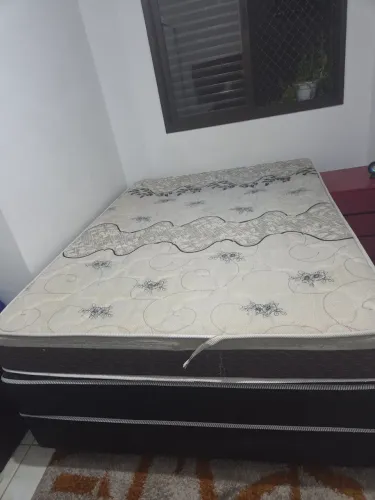 Cama box conjugada + colchao