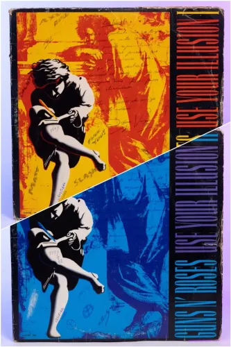 Disco Guns'n'Roses LP Use Your Illusion I & II Vinil
