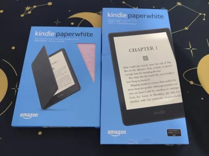 Kindle Paperwhite na caixa (16 GB) c/ Capa Rosa Magnética
