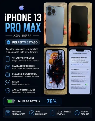 iPhone 13 Pro Max excelente estado