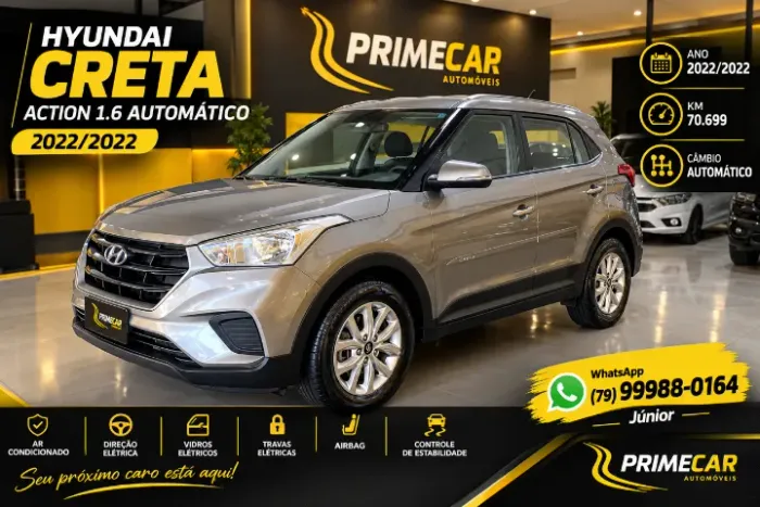 Hyundai Creta Action 1.6 16V Flex AUT 2022