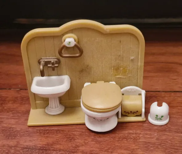 Sylvanian families banheiro