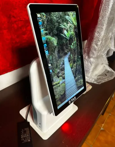 Mini totem Tas 15.8 touch screen pra vender mesmo