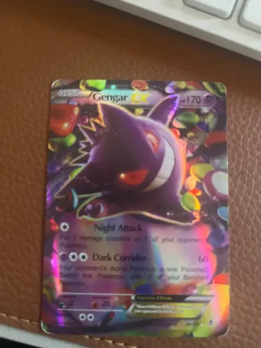 Carta Pokémon gengar ex 34/119