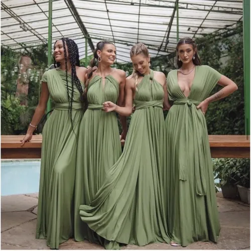 Vestido várias formas | Verde Oliva 