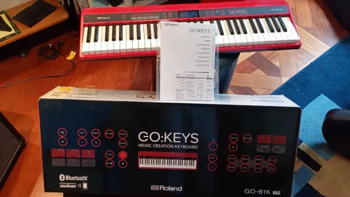 Teclado Roland Go Keys, na caixa + Bag