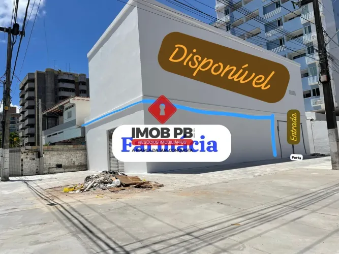 Ponto comercial/Loja/Box para aluguel tem 200 metros quadrados em Cabo Branco - João Pesso