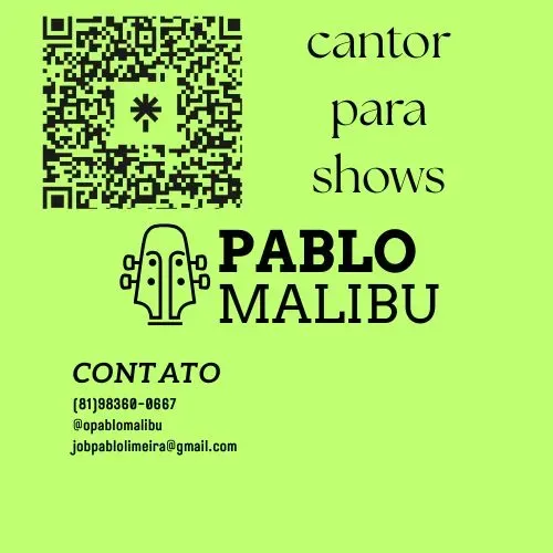 CANTOR E ARTISTA PARA FESTA E EVENTOS