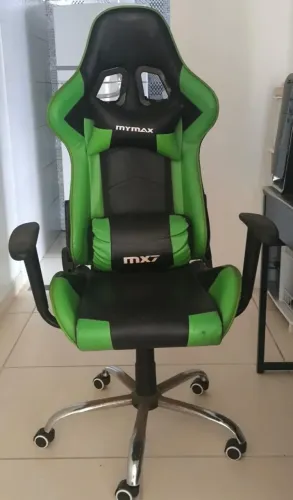 Cadeira Gamer MX7 - Mymax Acabamento Premium