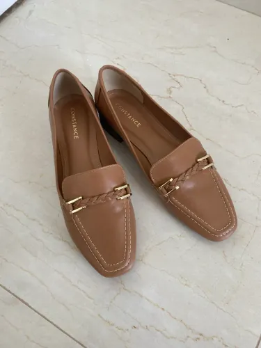 Mocassim Caramelo Constance