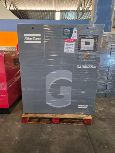 Compressor parafuso Atlas GA 30VSD FF 380V