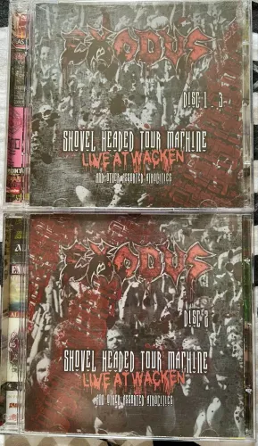 CD Exodus Live at Wacken 3 CDs