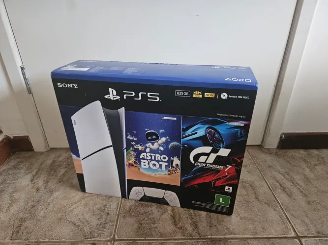 PS5 Slim ? Novo e Lacrado - Edição Digital