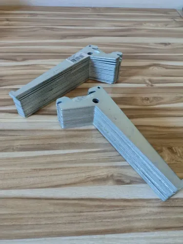 Kit 30 Suportes Mão Francesa Para Trilho Cremalheira 15cm - Semi-novos