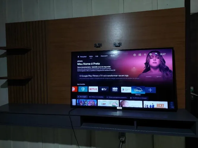 Painel novo, um mês de uso praticamente