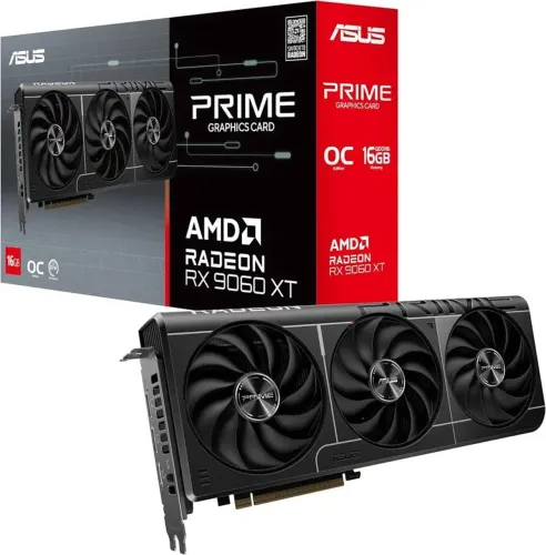 Rx 9060xt Asus triplo fans novinha!