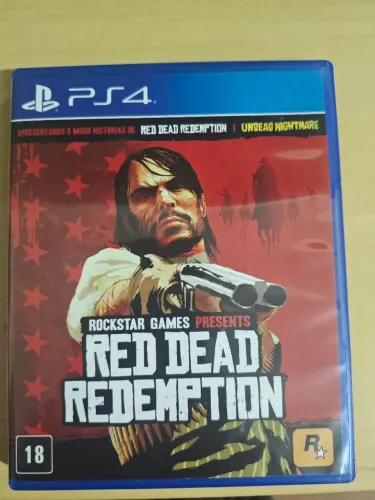 JOGO RED DEAD PS4 MIDIA FISICA