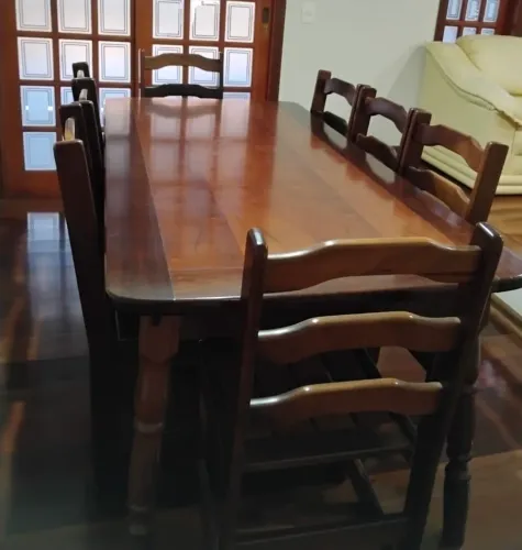 Mesa de Jantar Madeira Maçica