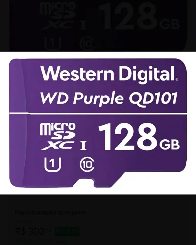 Micro sd Western digital 128gb