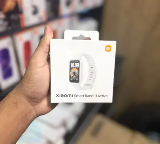 Xiaomi Smart Band 11 Active Cinza ou Rosa | Monitoramento de Atividades e Treinos