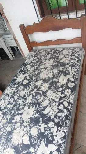 Cama solteiro angelim e coichao 