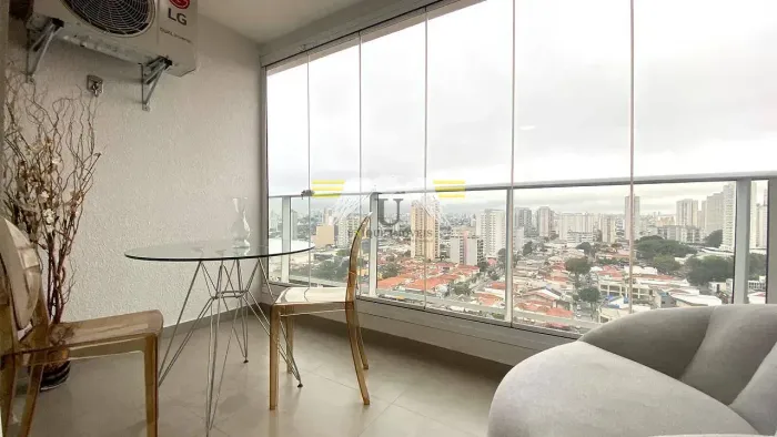 STÚDIO MOBILIADO, COM UMA VAGA DE GARAGEM, PARA LOCAÇÃO, COM LOCALIZAÇÃO PRIVILEGIADA A 90