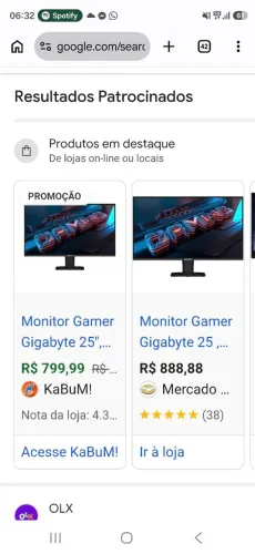 Monitor gigabyte 25 200hz