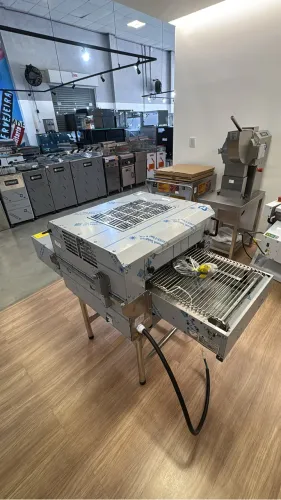 Forno esteira pizza até 40cm novo
