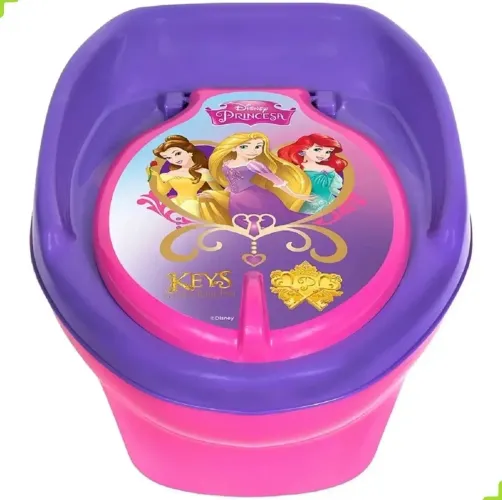 Troninho penico infantil Princesas Pinico Lilas Infantil Meninas Styl