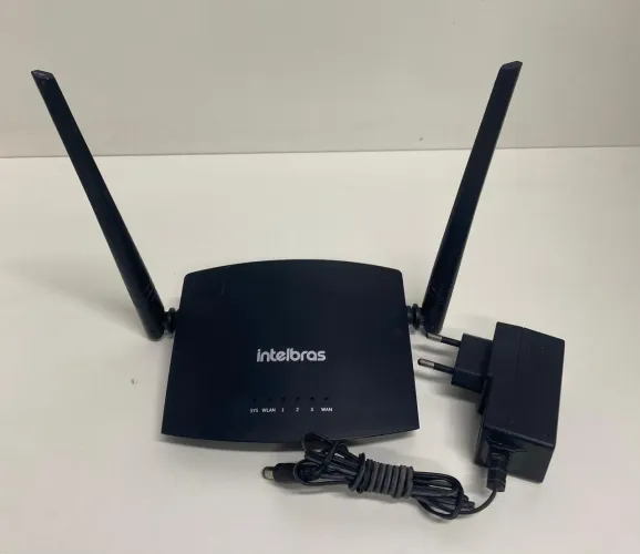 Roteador Intelbras RF 301K, wireless N 300Mbps 2 antenas.