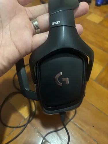 Headset G432 Logitech - Usado com a espuma descascada