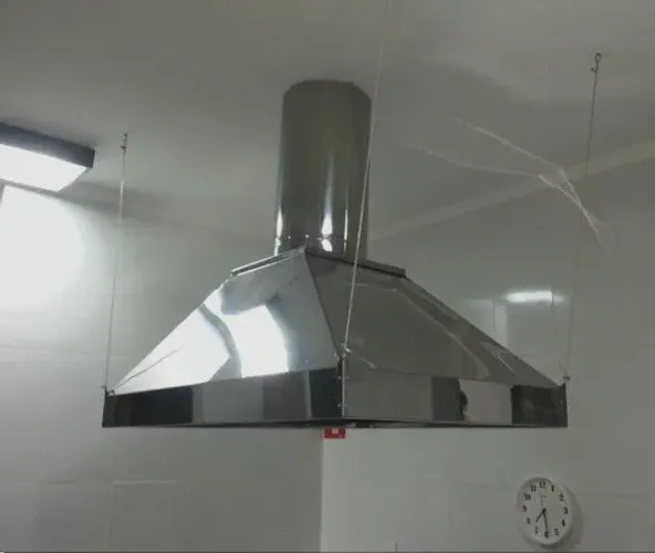 Coifa inox 2m por 2m com exaustor!!!