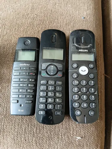 Vendo telefone sem fio Philips e intelbras