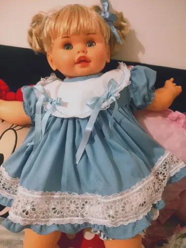 Roupa para boneca (bilu bilu meu bebê da estrela)
