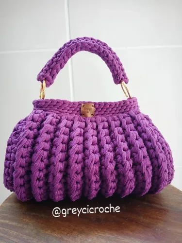 Bolsa de crochê