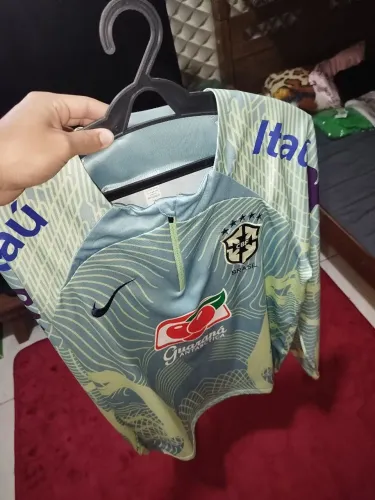 Camisa do Brasil manga longa