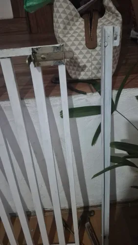 Portao ferro 80.cm criança e animais, super reforçado